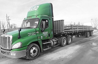 Ward truck - flatbed - Dedicated Transportation Solutions - Ward